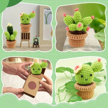 Cargar imagen en el visor de la galería, Kit Amigurumi - Trío de Cactus