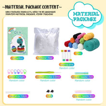 Cargar imagen en el visor de la galería, Kit Amigurumi - Rey Dino con Huevo Arcoíris