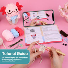 Cargar imagen en el visor de la galería, Kit Amigurumi - Axolotl en una Taza