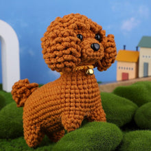 Cargar imagen en el visor de la galería, Kit Amigurumi - Caniche Marrón Figured'Art
