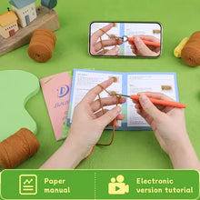 Cargar imagen en el visor de la galería, Kit Amigurumi - Caniche Marrón