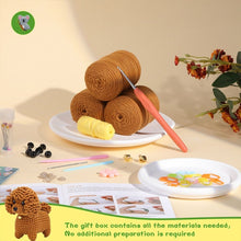 Cargar imagen en el visor de la galería, Kit Amigurumi - Caniche Marrón