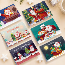 Cargar imagen en el visor de la galería, Pintar por números Lote de 6 Tarjetas de Navidad DIY - Serie 5