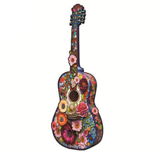 Cargar imagen en el visor de la galería, Puzzle de madera - Guitarra de Flores