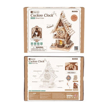 Cargar imagen en el visor de la galería, Puzzle 3D - Reloj de cuco (color madera)
