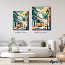 Cargar imagen en el visor de la galería, Bastidor de aluminio para montar en casa - 50×65 cm - Dorado