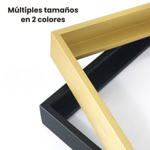 Cargar imagen en el visor de la galería, Bastidor de aluminio para montar en casa - 40×50 cm - Negro