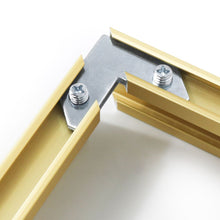 Cargar imagen en el visor de la galería, Bastidor de aluminio para montar en casa - 40×50 cm - Negro