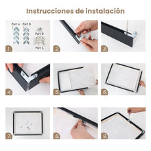 Cargar imagen en el visor de la galería, Bastidor de aluminio para montar en casa - 40×50 cm - Dorado