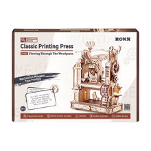 Cargar imagen en el visor de la galería, Puzzle 3D Prensa de Imprenta