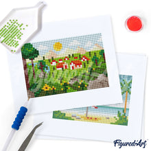 Cargar imagen en el visor de la galería, Mini Serie Diamond Painting - Paisajes de Verano