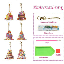 Cargar imagen en el visor de la galería, Colgante Diamond Painting 5D Pastel