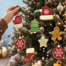 Cargar imagen en el visor de la galería, Decoraciones de Navidad Pintura por Números - Kit Guantes y Sombreros de Invierno