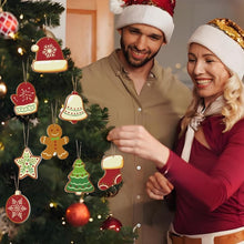 Cargar imagen en el visor de la galería, Decoraciones de Navidad Pintura por Números - Kit Guantes y Sombreros de Invierno