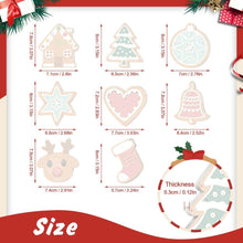 Cargar imagen en el visor de la galería, Decoraciones de Navidad Pintura por Números - Kit Corazón, Estrella, Media y Reno