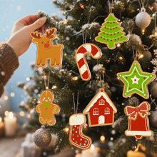 Cargar imagen en el visor de la galería, Decoraciones de Navidad Pintura por Números - Kit Dulces de Menta