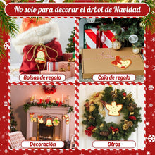 Cargar imagen en el visor de la galería, Decoraciones de Navidad Pintura por Números - Kit Alas de Ángel y Estrellas