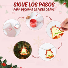 Cargar imagen en el visor de la galería, Decoraciones de Navidad Pintura por Números - Kit Alas de Ángel y Estrellas