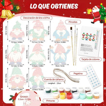 Cargar imagen en el visor de la galería, Decoraciones de Navidad Pintura por Números - Kit Encantos Nórdicos de Navidad