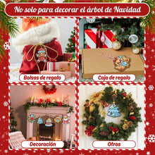 Cargar imagen en el visor de la galería, Decoraciones de Navidad Pintura por Números - Kit Desfile de Galletas de Papá Noel
