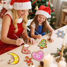 Cargar imagen en el visor de la galería, Decoraciones de Navidad Pintura por Números - Kit Casa y Hogar Alegre