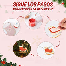 Cargar imagen en el visor de la galería, Decoraciones de Navidad Pintura por Números - Kit Iconos Alegres 1