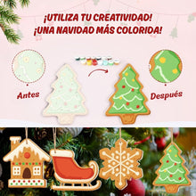 Cargar imagen en el visor de la galería, Decoraciones de Navidad Pintura por Números - Kit Iconos Alegres 1