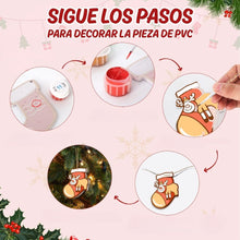 Cargar imagen en el visor de la galería, Decoraciones de Navidad Pintura por Números - Kit Iconos Alegres 2