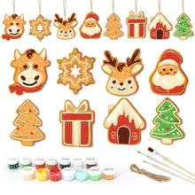 Cargar imagen en el visor de la galería, Decoraciones de Navidad Pintura por Números - Kit Iconos Alegres 3