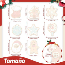 Cargar imagen en el visor de la galería, Decoraciones de Navidad Pintura por Números - Kit Pequeños Iconos Navideños 1