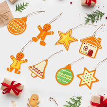 Cargar imagen en el visor de la galería, Decoraciones de Navidad Pintura por Números - Kit Pequeños Iconos Navideños 3 Figured'Art