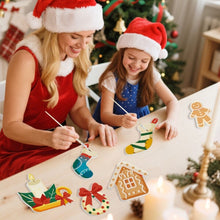 Cargar imagen en el visor de la galería, Decoraciones de Navidad Pintura por Números - Kit Chimenea Acogedora