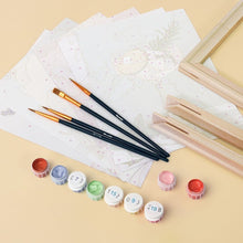 Cargar imagen en el visor de la galería, Mini Pintar por números 15x20cm (6 piezas) - Bebidas Botánicas