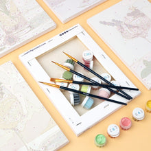 Cargar imagen en el visor de la galería, Mini Pintar por números 15x20cm (6 piezas) - Bebidas Botánicas