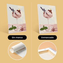 Cargar imagen en el visor de la galería, Mini Pintar por números 15x20cm (6 piezas) - Bebidas Botánicas