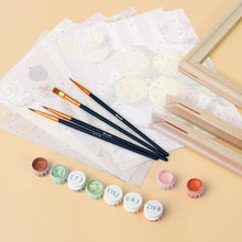 Cargar imagen en el visor de la galería, Mini Pintar por números 15x20cm (6 piezas) - Delicias de Verano