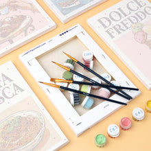 Cargar imagen en el visor de la galería, Mini Pintar por números 15x20cm (6 piezas) - Dolce Vita
