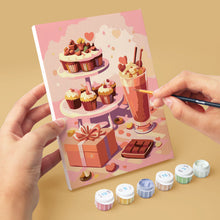 Cargar imagen en el visor de la galería, Mini Pintar por números 15x20cm (6 piezas) - Regalos de Amor