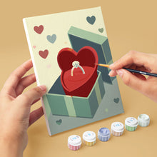 Cargar imagen en el visor de la galería, Mini Pintar por números 15x20cm (6 piezas) - Momentos de Felicidad