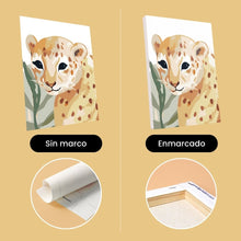 Cargar imagen en el visor de la galería, Mini Pintar por números 15x20cm (6 piezas) - Retratos de Fauna Salvaje 3