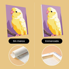 Cargar imagen en el visor de la galería, Mini Pintar por números 15x20cm (6 piezas) - Melodía de la Jungla