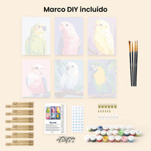 Cargar imagen en el visor de la galería, Mini Pintar por números 15x20cm (6 piezas) - Melodía de la Jungla