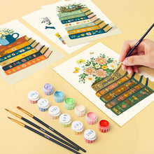 Cargar imagen en el visor de la galería, Mini Pintar por números 15x20cm (6 piezas) - Pétalos y Páginas