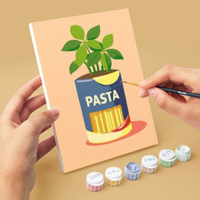 Cargar imagen en el visor de la galería, Mini Pintar por números 15x20cm (6 piezas) - Jardín en Frascos