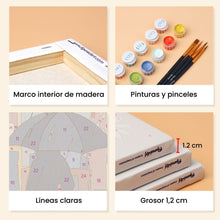 Cargar imagen en el visor de la galería, Mini Pintar por números 15x20cm (6 piezas) - Tradiciones Holandesas