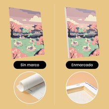 Cargar imagen en el visor de la galería, Mini Pintar por números 15x20cm (6 piezas) - Tokio en Flor