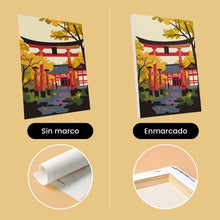 Cargar imagen en el visor de la galería, Mini Pintar por números 15x20cm (6 piezas) - Japón Sereno