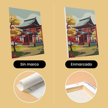 Cargar imagen en el visor de la galería, Mini Pintar por números 15x20cm (6 piezas) - Paisajes Zen