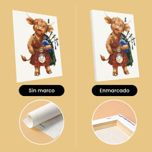 Cargar imagen en el visor de la galería, Mini Pintar por números 15x20cm (6 piezas) - Amigos de la Granja Escocesa
