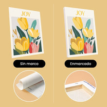 Cargar imagen en el visor de la galería, Mini Pintar por números 15x20cm (6 piezas) - Emociones en Flor 1